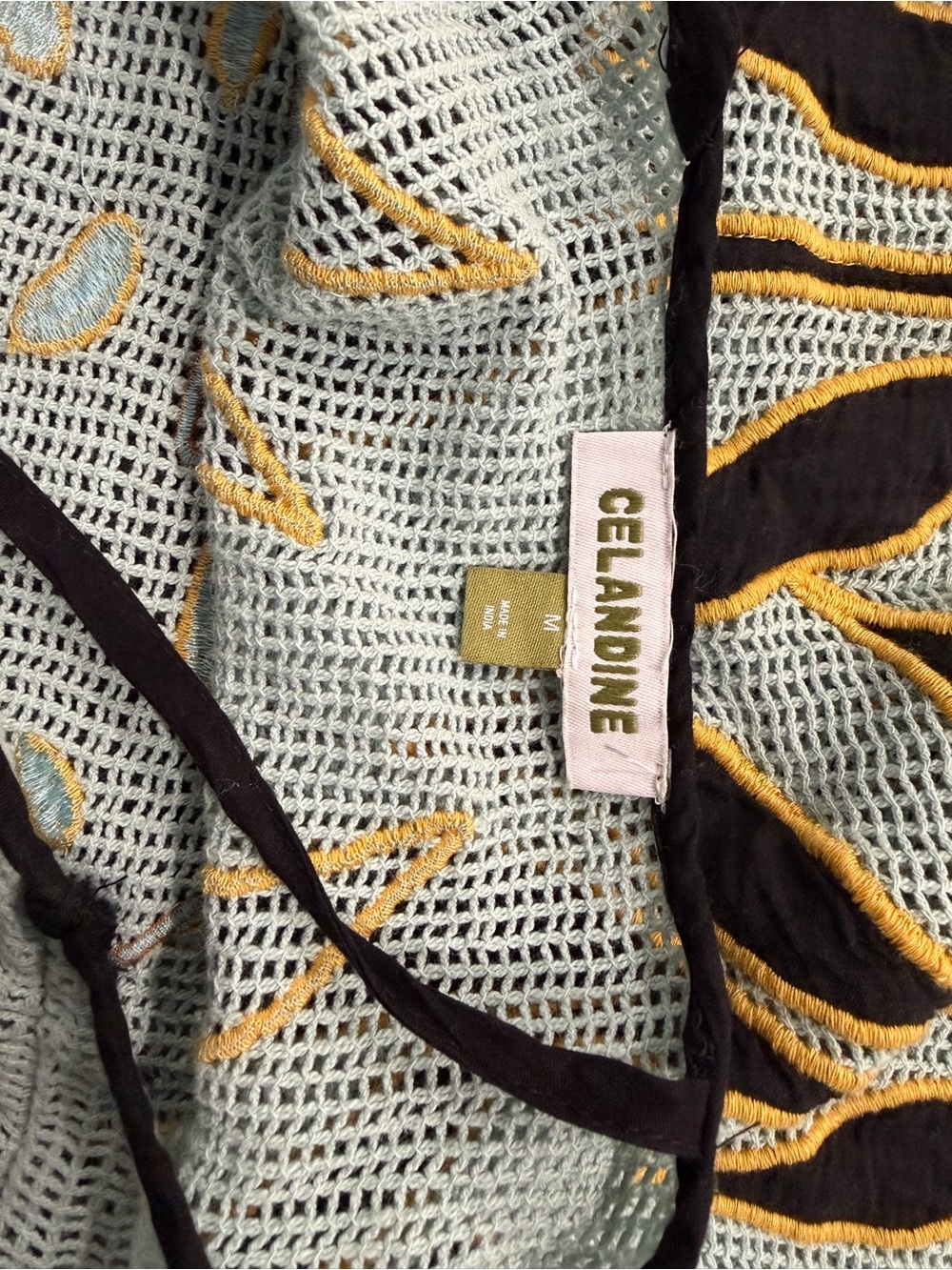 Anthropologie Celandine Safari Printed Fringe Mini Dress - Picture 3 of 5